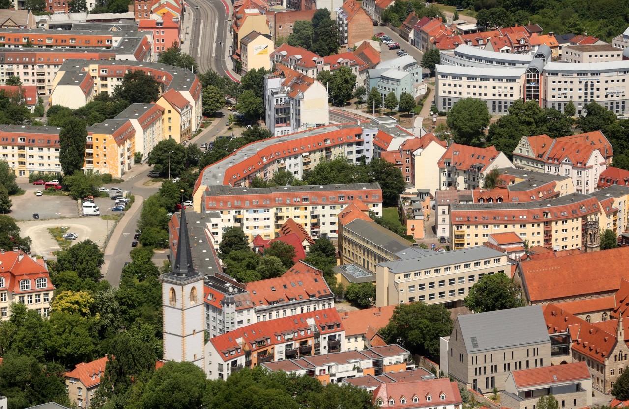 In der Magdeburger Allee in Erfurt steht jeden Donnerstag eine unscheinbare Box. Sie hat eine wichtige Aufgabe. (Archivbild)