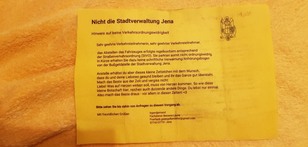 Dieses Knöllchen verschönert dir deinen Tag. 