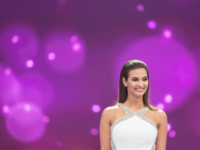 Die  Zweitplazierte Aleksandra Rogovic (Miss Niedersachsen).