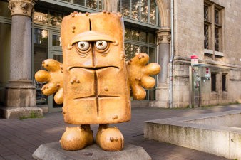 „Bernd das Brot“ durfte als erstes nach Erfurt ziehen. 