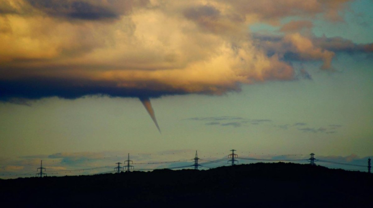 Funnel Cloud über Thüringen