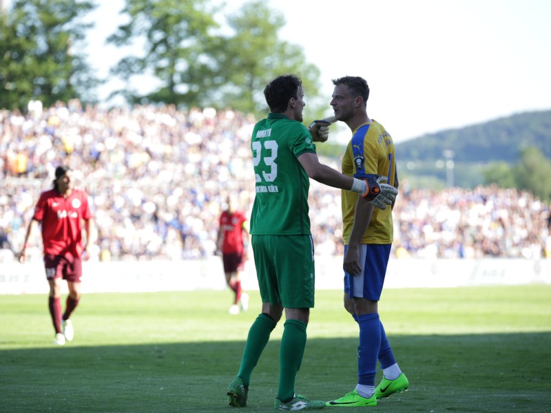 Die Nerven lagen blank bei Köln.