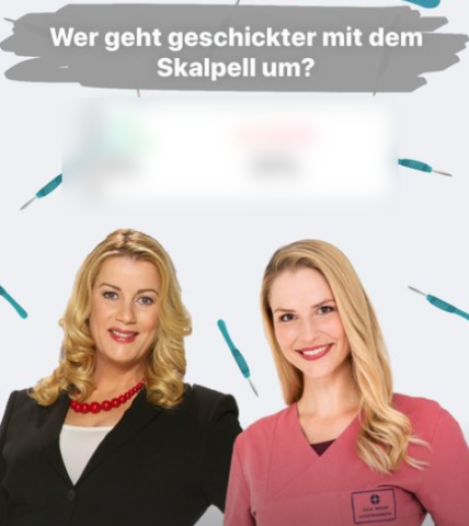 Ein ungleiches Duell! Eine Frage im Voting von „In aller Freundschaft“ hat für Irritationen gesorgt.