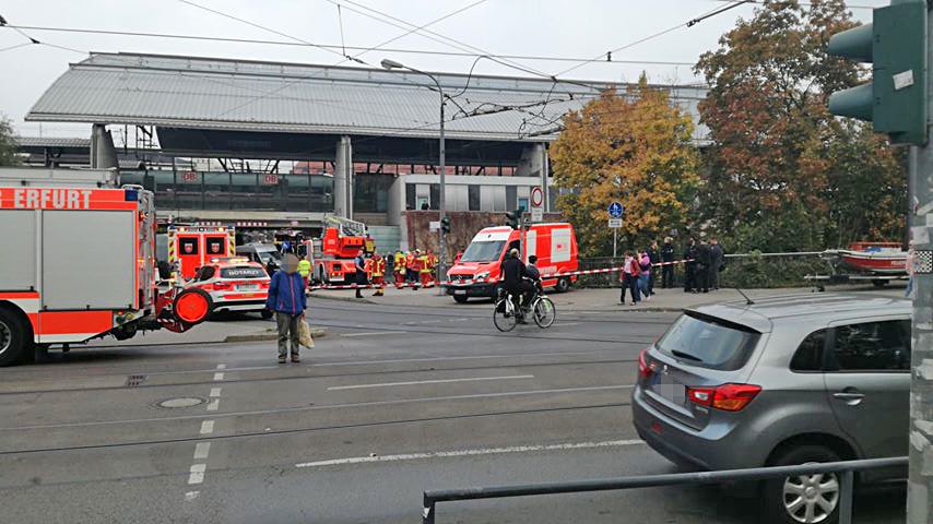 Leichenfund Erfurt Hauptbahnhof