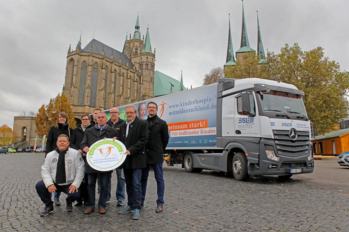 Lkw Kinderhospiz Erfurt