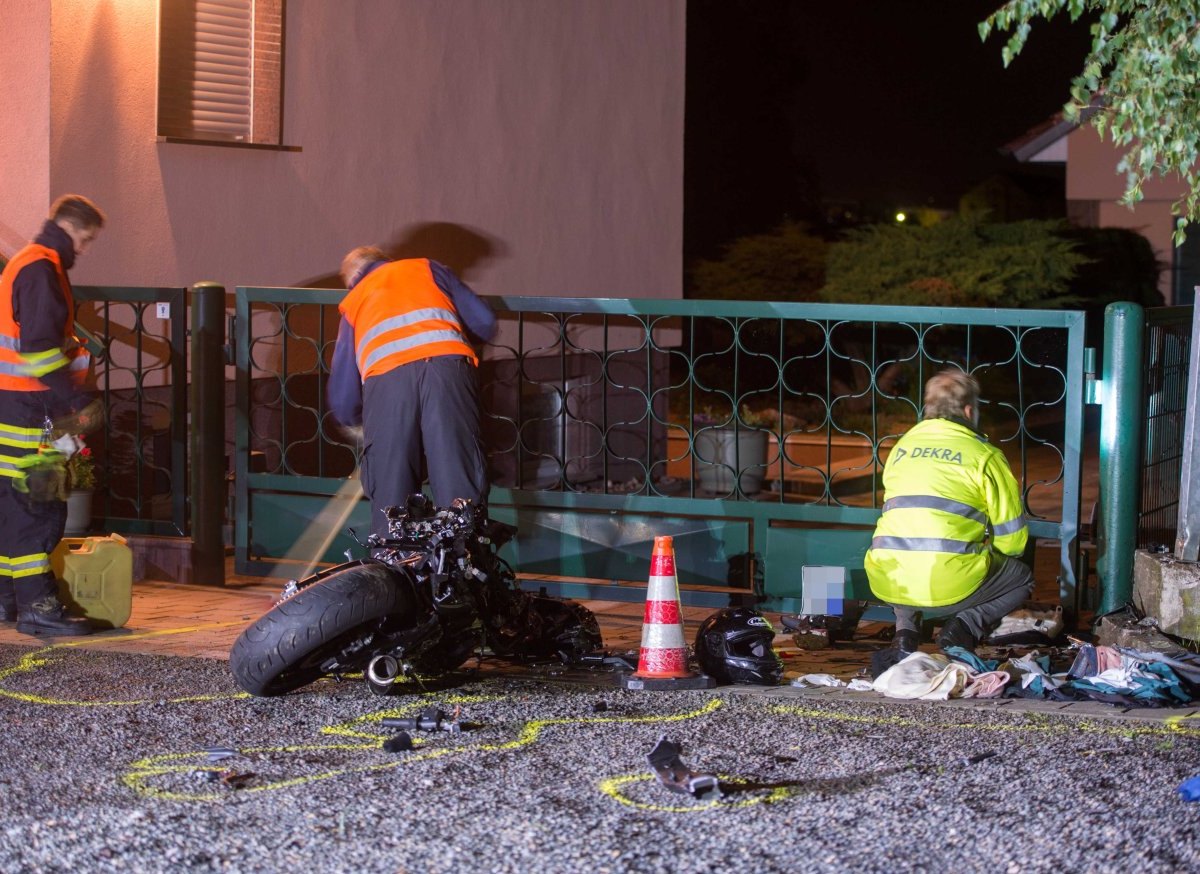 Motorradfahrer stirbt in Erfurt-Stotternheim