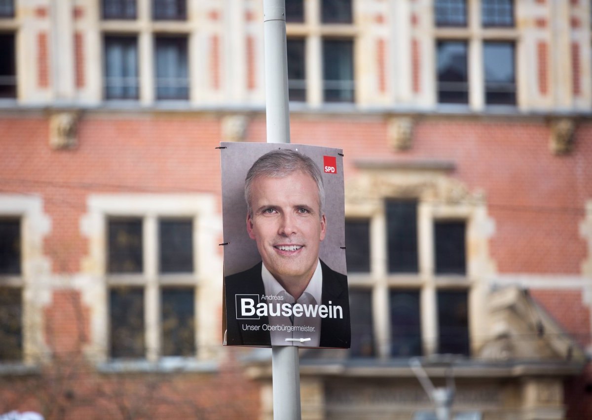 Oberbürgermeisterwahl in Erfurt - Andreas Bausewein