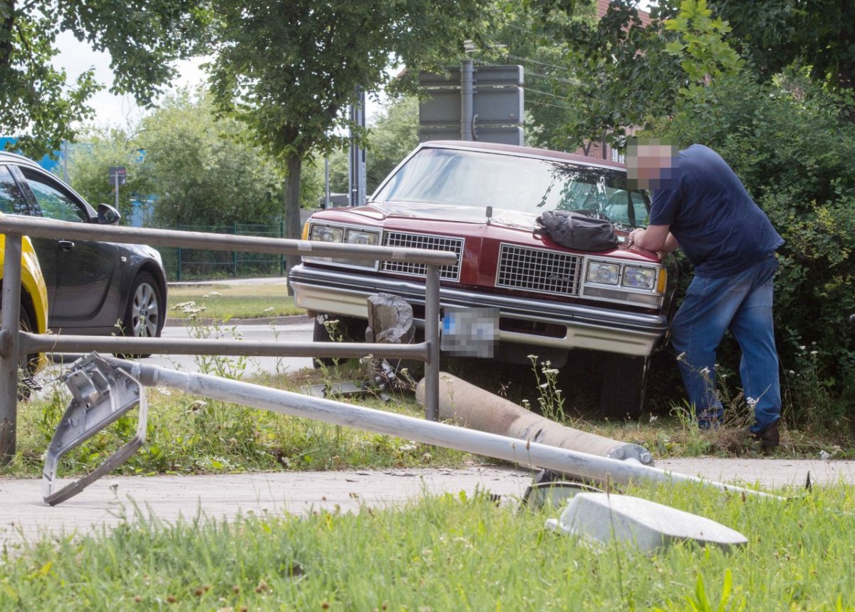 Oldtimer Unfall Erfurt