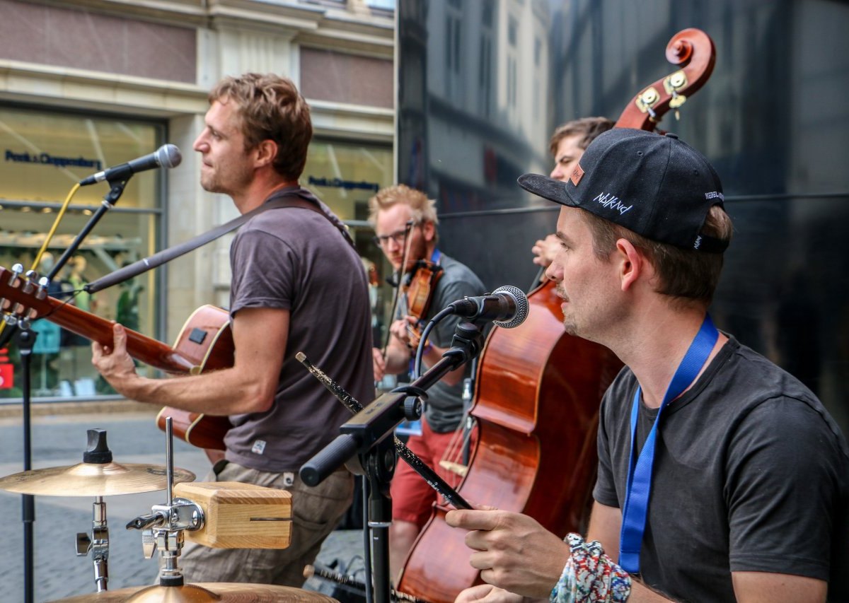 Ramm Tamm Tilda Straßenmusik aus Erfurt