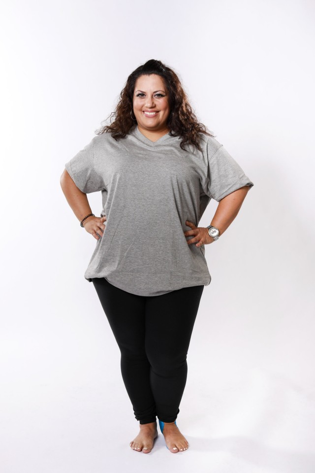 Vor dem Start von The Biggest Loser wiegt Shirin knapp 95 Kilogramm.