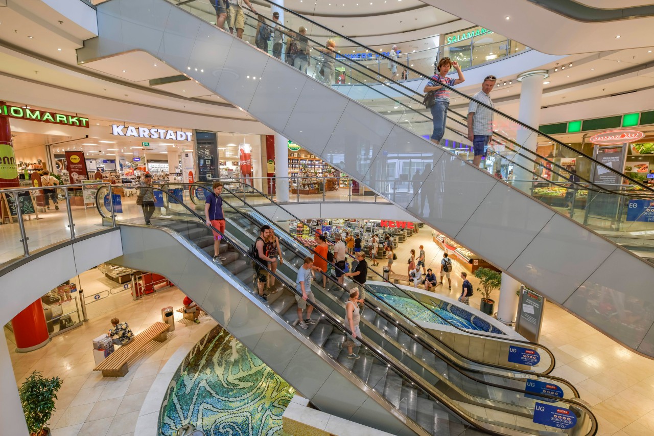 Auch das Shoppen im Anger1 in Erfurt ist wieder möglich. (Archivbild)