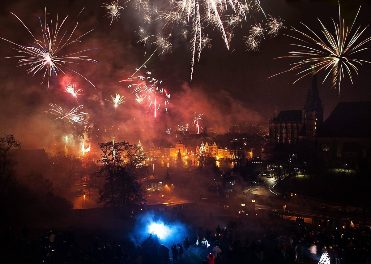 Silvester in Erfurt