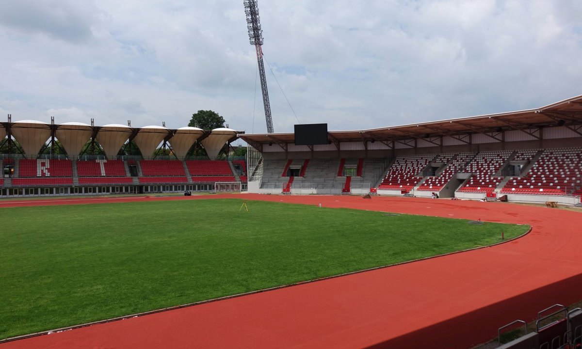 Steigerwaldstadion Tartanbahn