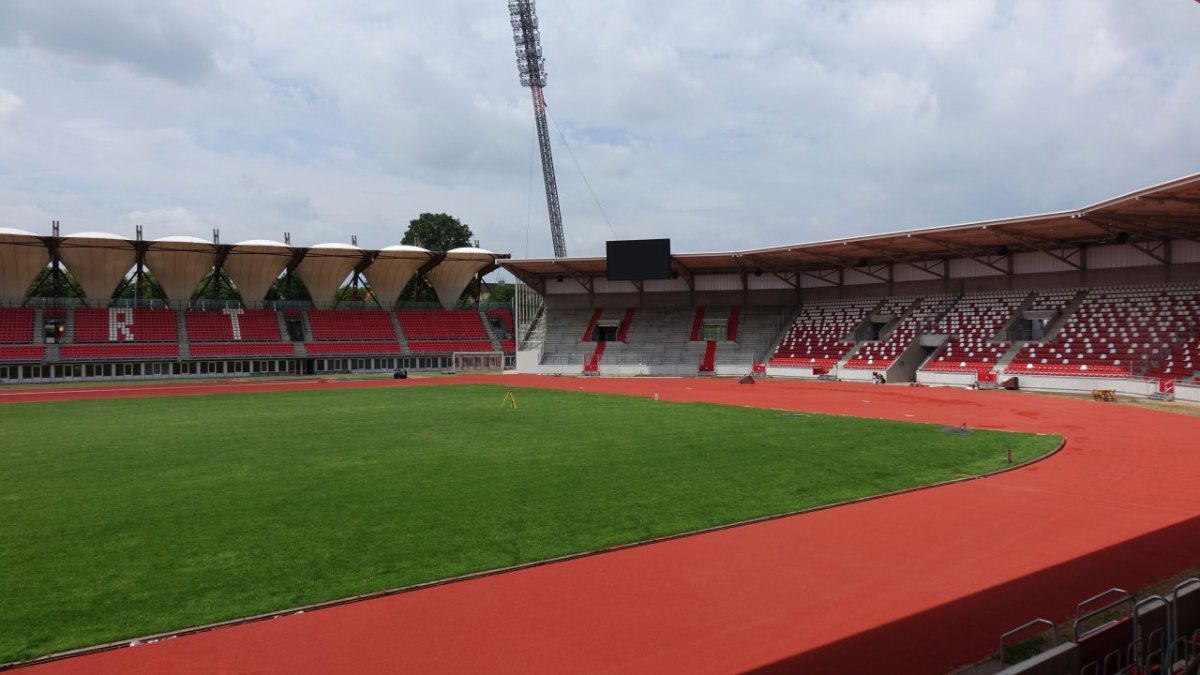 Steigerwaldstadion Tartanbahn