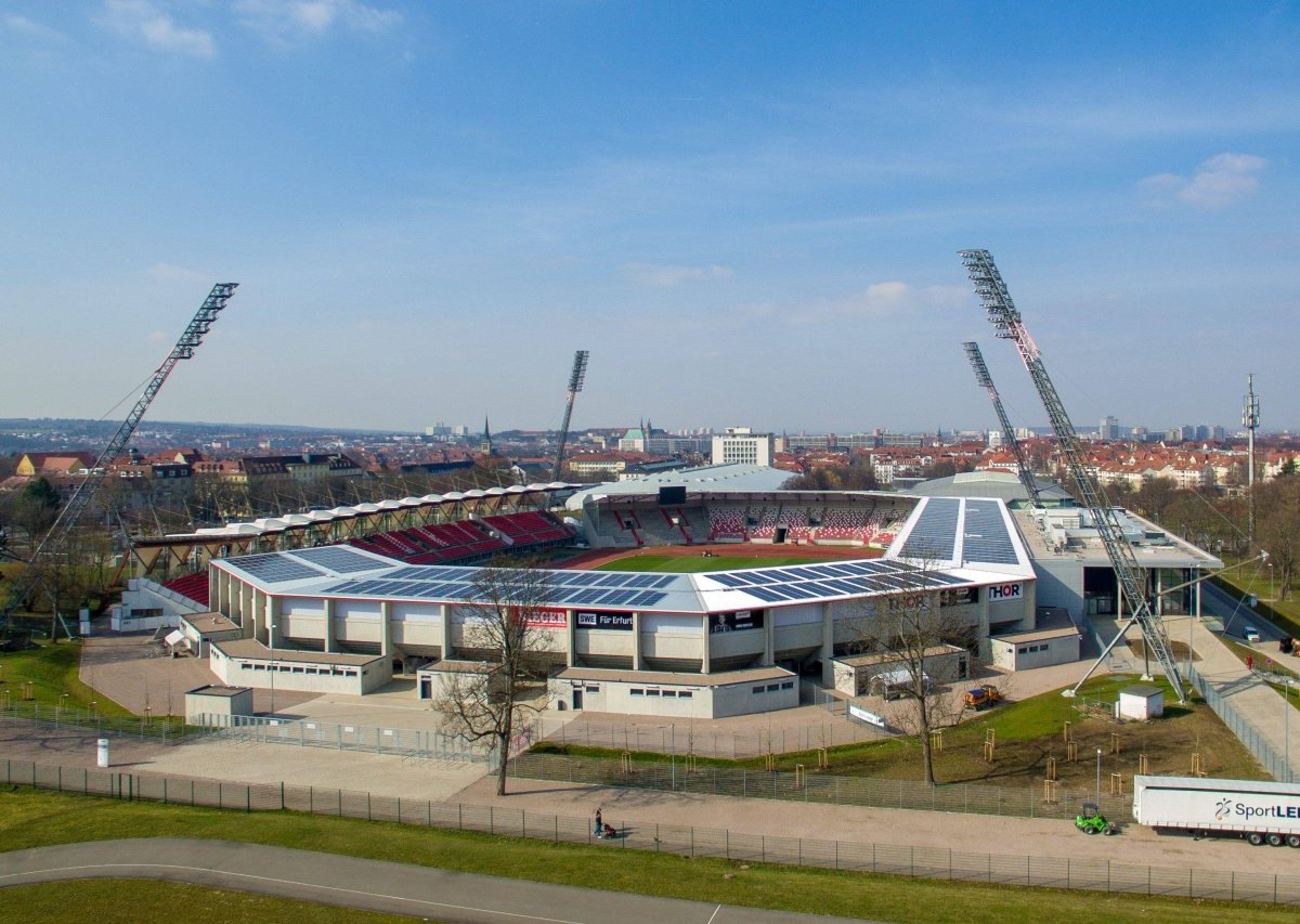 Steigerwaldstadion in Erfurt - Arena