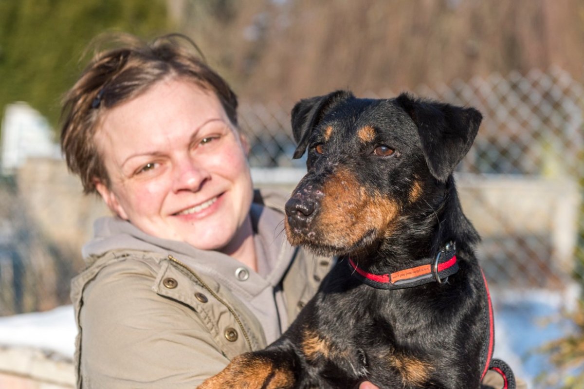 Susann Schmidt rettet Hund in Blankenhain aus eiskaltem Wasser