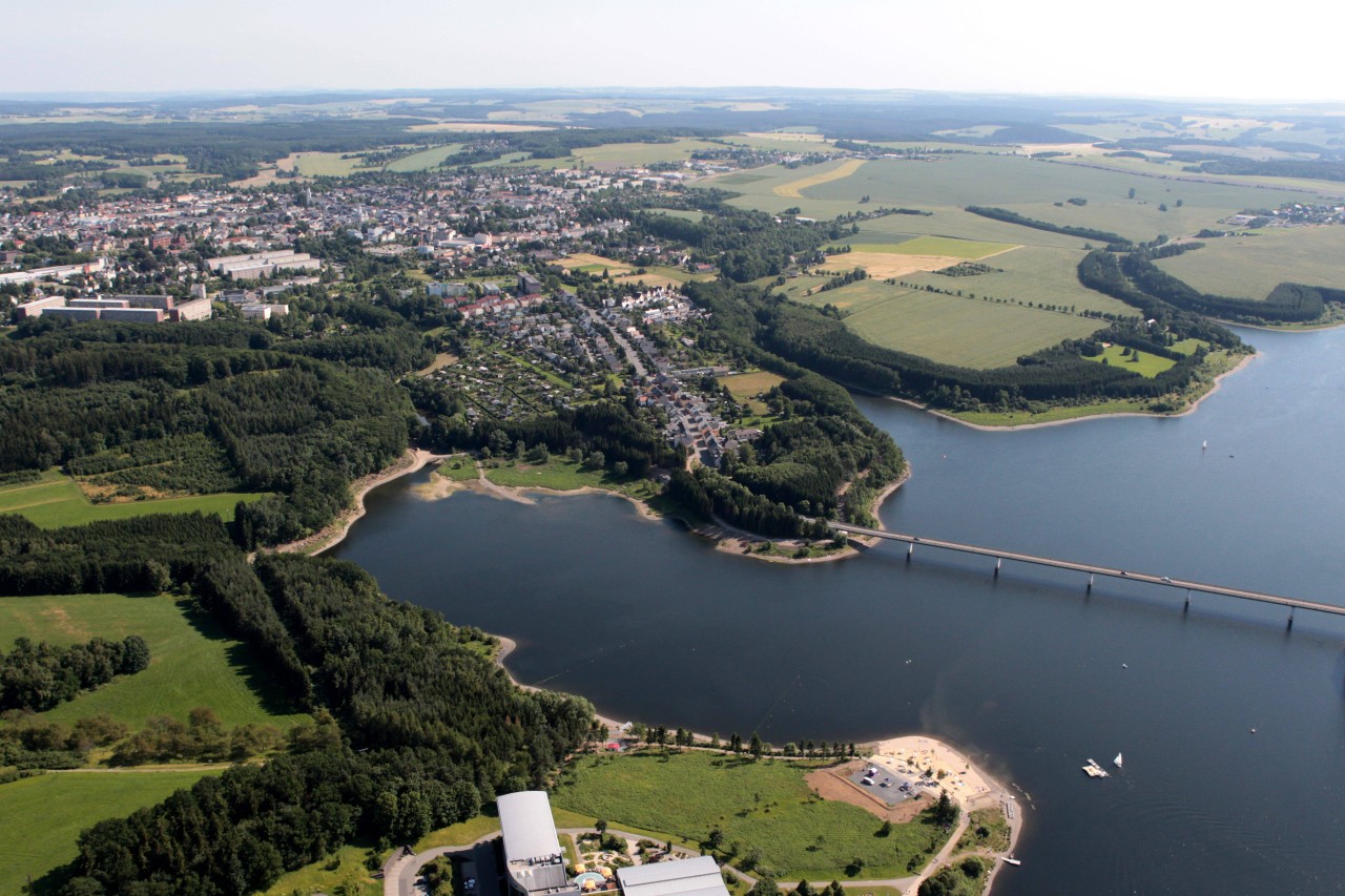 An der Talsperre Zeulenroda flogen in der Nacht die Fäuste. (Archivbild)