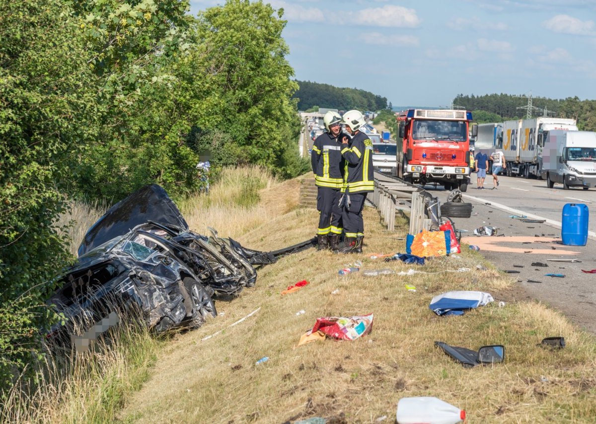 Unfall A4 Nohra Weimar