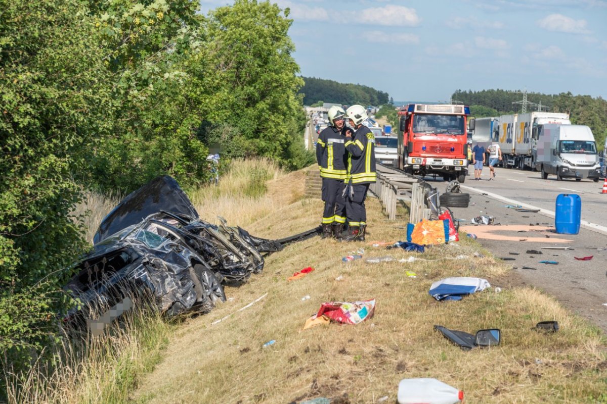 Unfall A4 Nohra Weimar