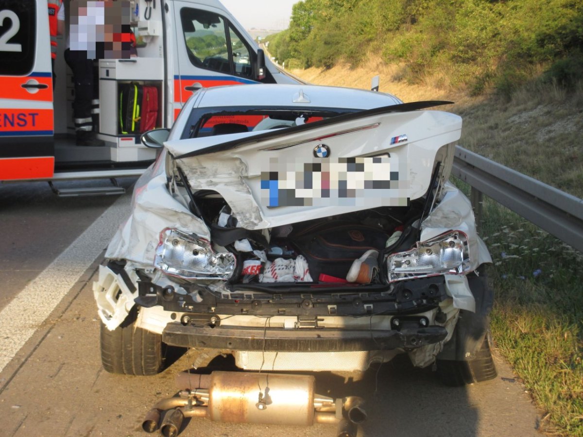 Unfall A9 Gösen