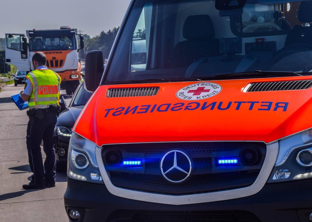 Unfall Lkw Lastwagen