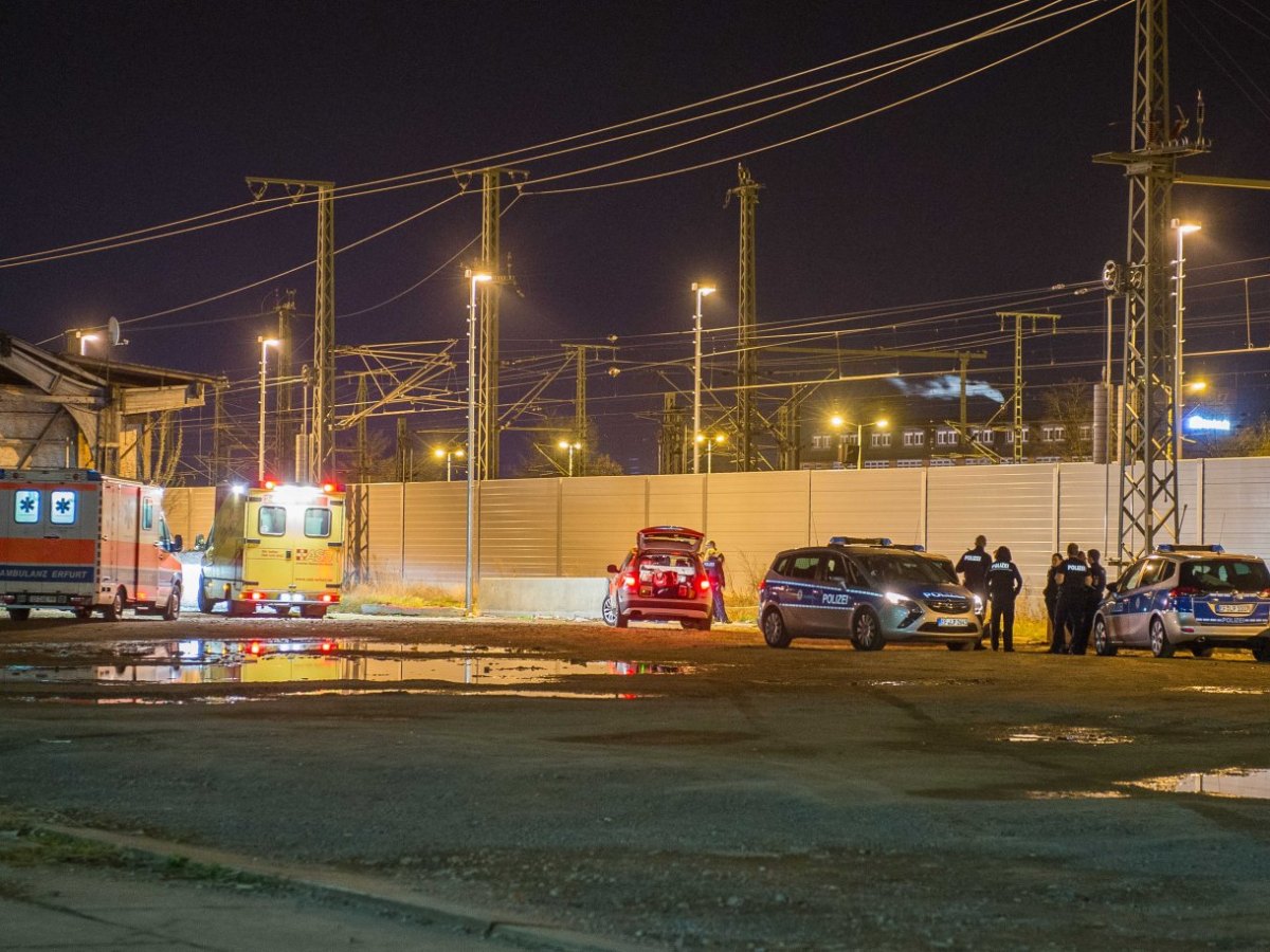 Unfall am Güterbahnhof