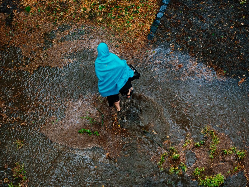 Am Freitag (17.08.2018) ist ein Unwetter über Teile Thüringens gezogen, besonders betroffen war unter anderem Weimar.