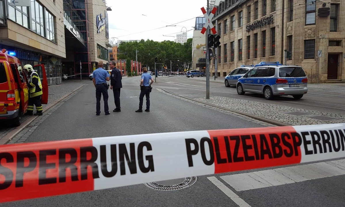 Verdächtiges Paket auf dem Holzmarkt in Jena gefunden