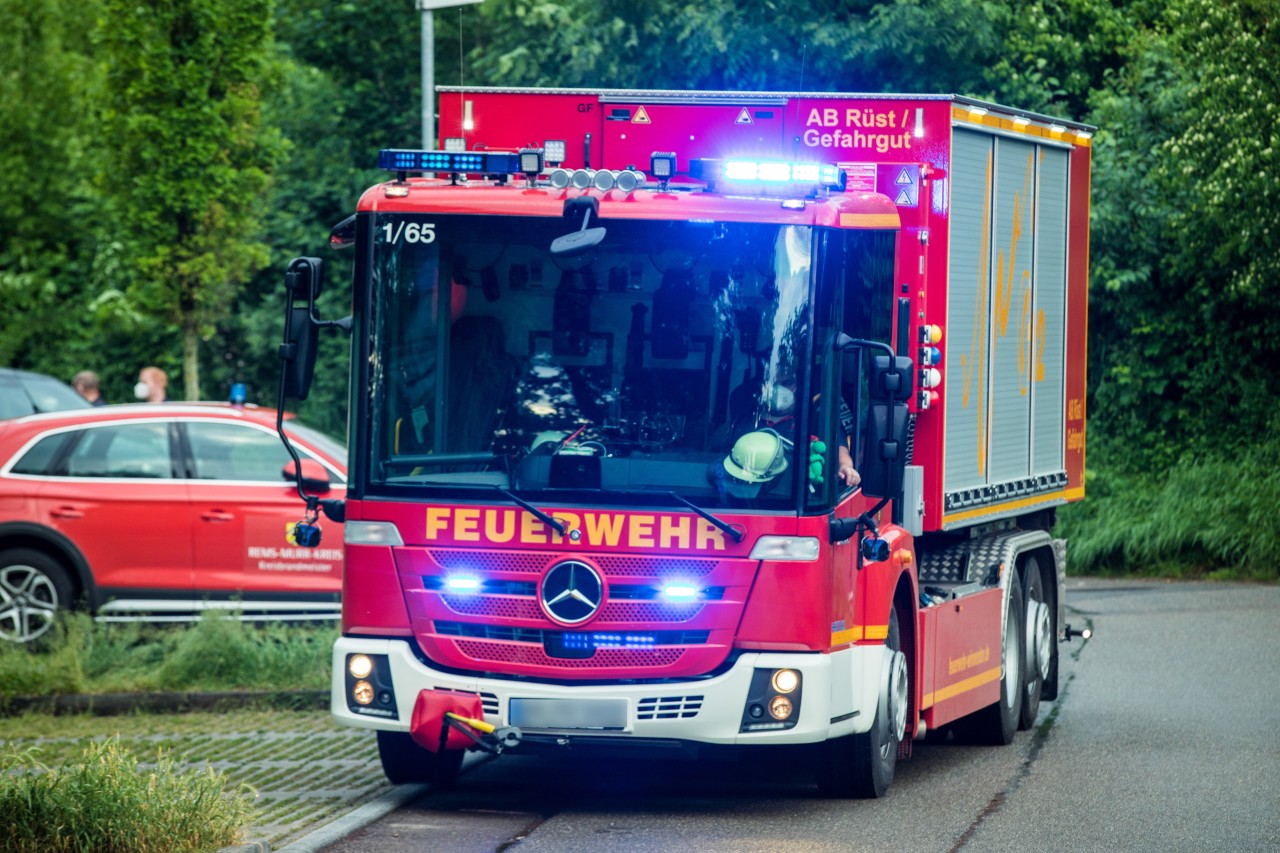 Die Feuerwehr konnte nichts Ungewöhnliches feststellen. (Symbolbild)