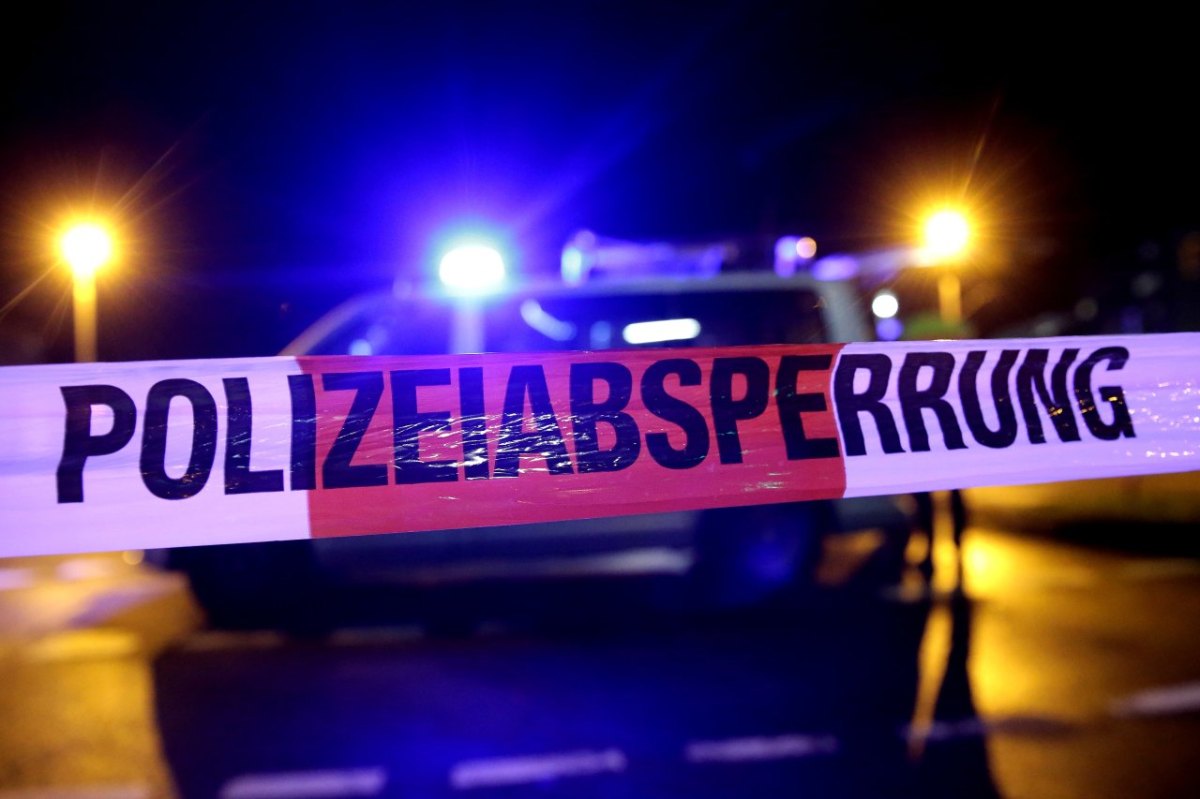 gera polizei absperrung