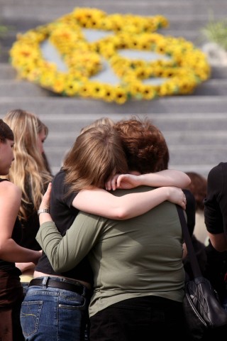 Tiefe Trauer hinterlässt das Massaker des Robert Steinhäusers noch viele Jahre nach der Tat.