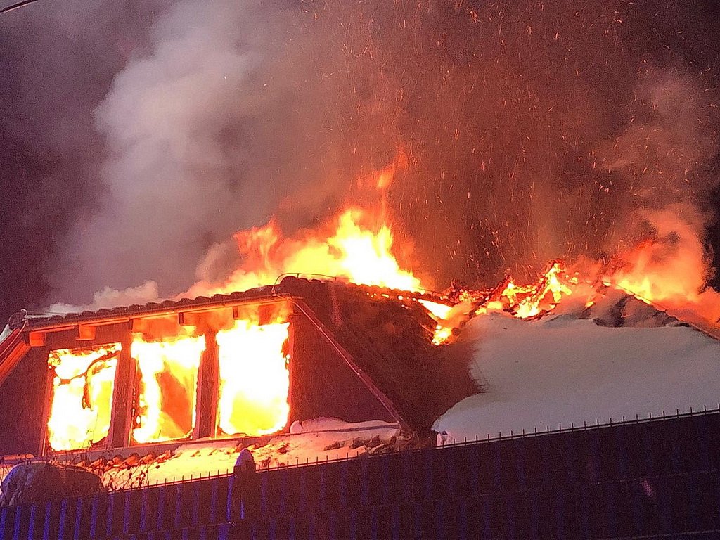 leimbach nordhausen brand feuer