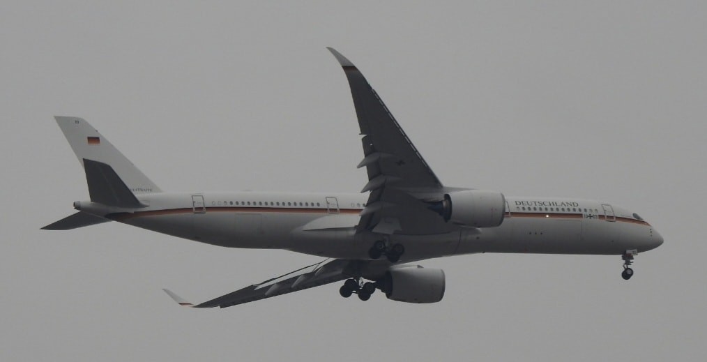 Ab diesem Jahr kannst du den neuen Regierungsflieger öfter über dem Flughafen Erfurt sehen. 