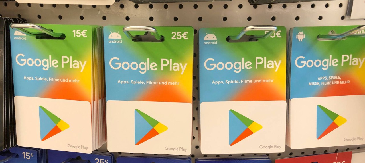 Betrüger nutzen die Google-Play-Karten, um ihre Opfer um ihr Geld zu bringen. (Symbolbild)