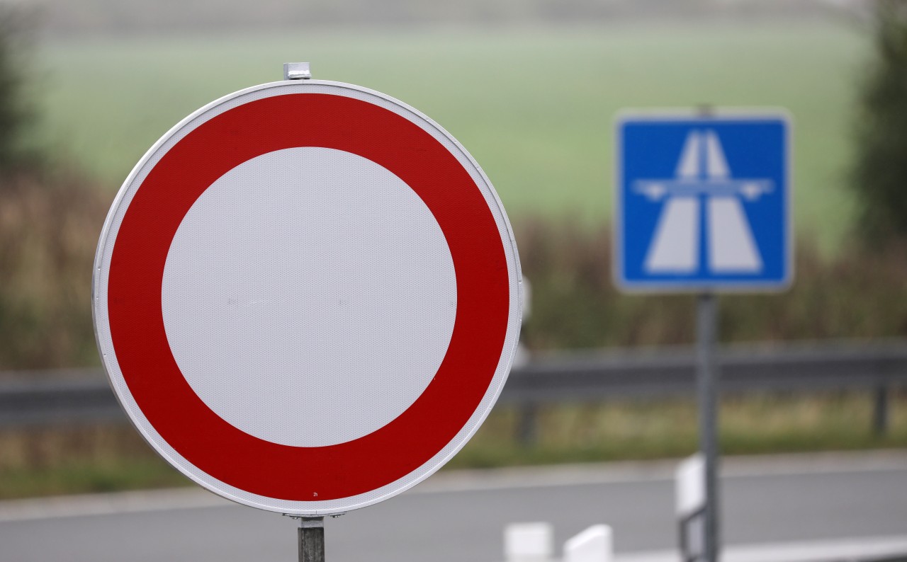 Bis August bleibt die Autobahnauffahrt zur A4 bei Gera gesperrt. (Symbolbild)