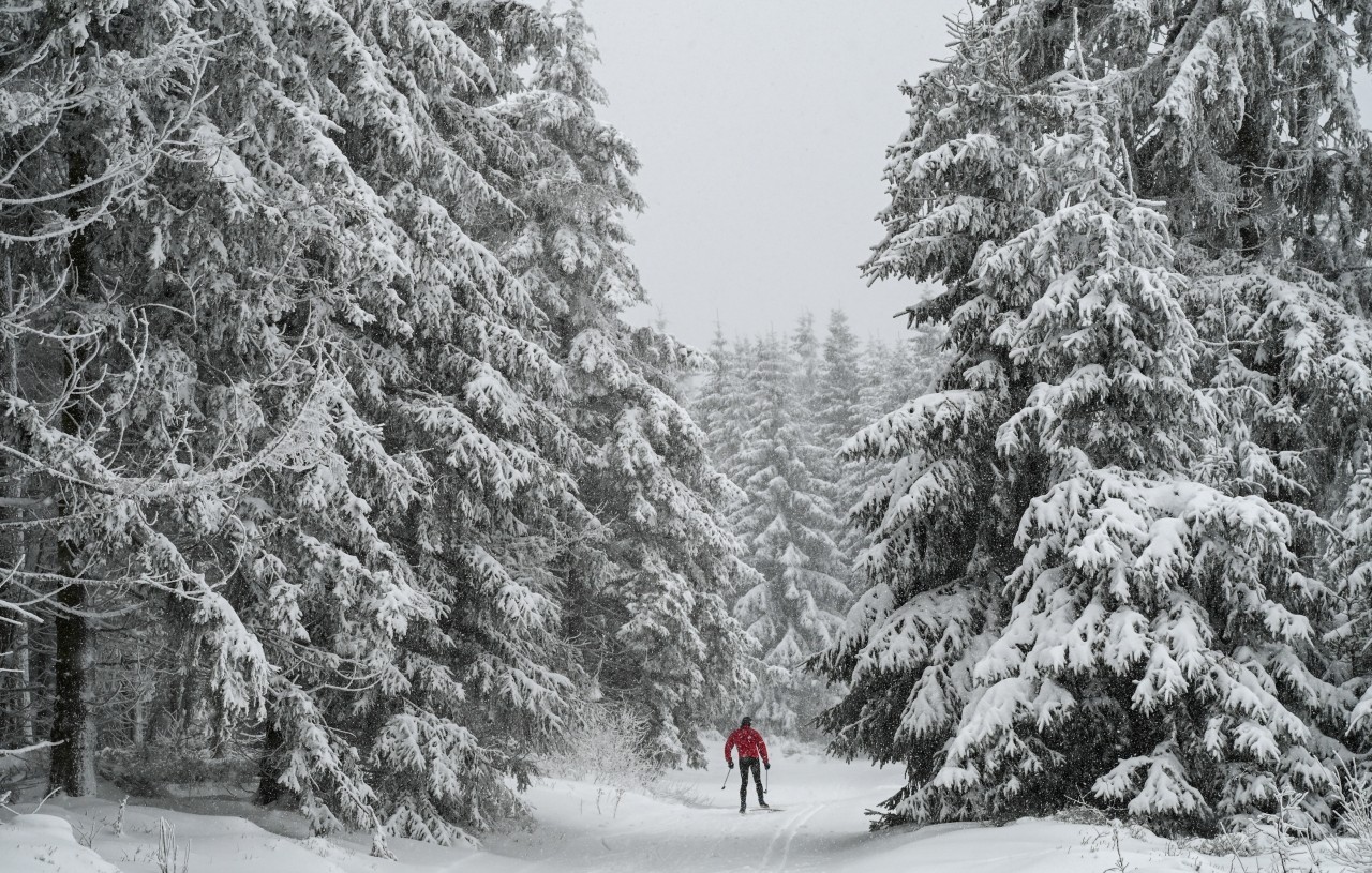 In Thüringen hat es kräftig geschneit. (Symbolbild)