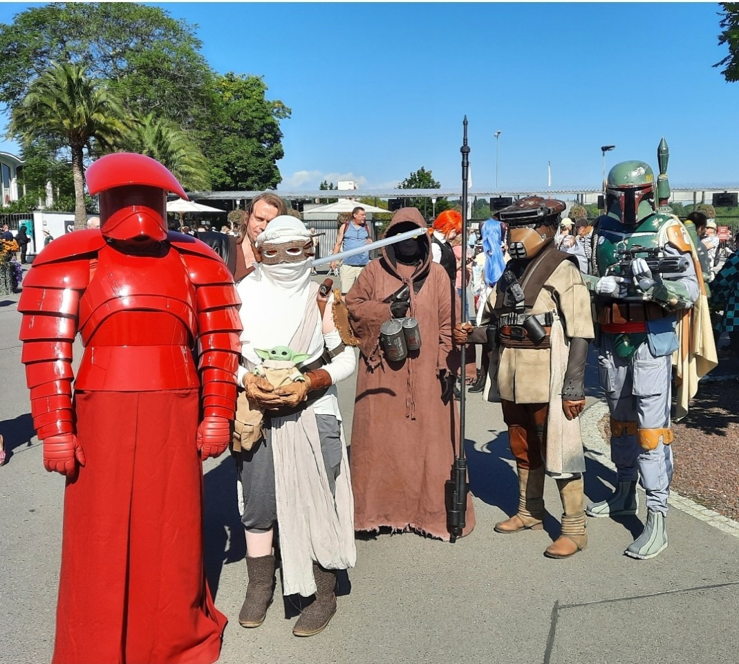 Auch diverse Star Wars-Charaktere werden dem Egapark in Erfurt wohl einen Besuch abstatten.