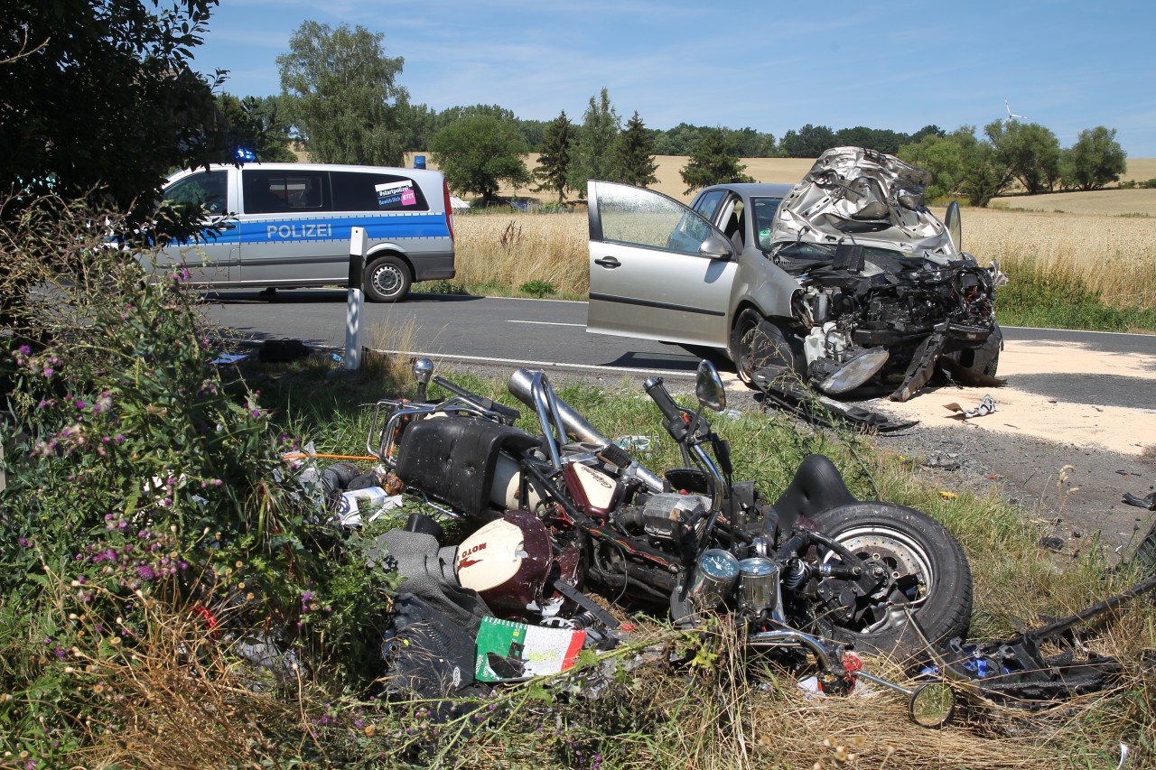 Tödlicher Unfall im Kreis Nordhausen.