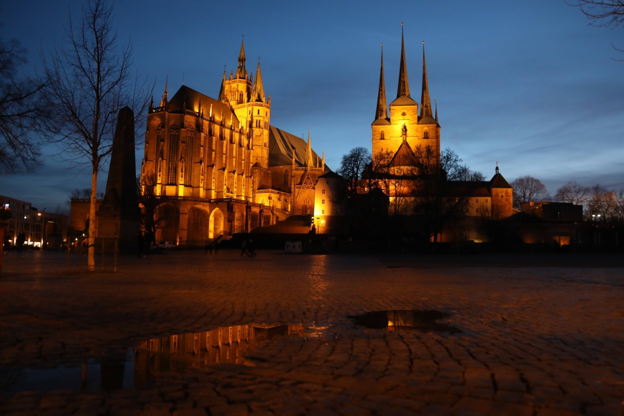 In Erfurt wird es eng in der Innenstadt! (Symbolbild) 