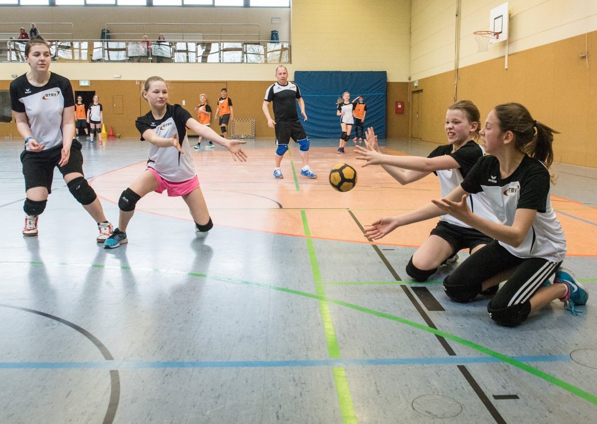 Tchoukball-Training in Weimar