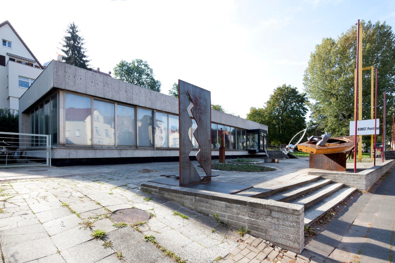 So sah der Kunstpavillon in Eisenach im Jahr 2011 aus. Mittlerweile hat sich im Gebäude vieles getan. (Archivbild)