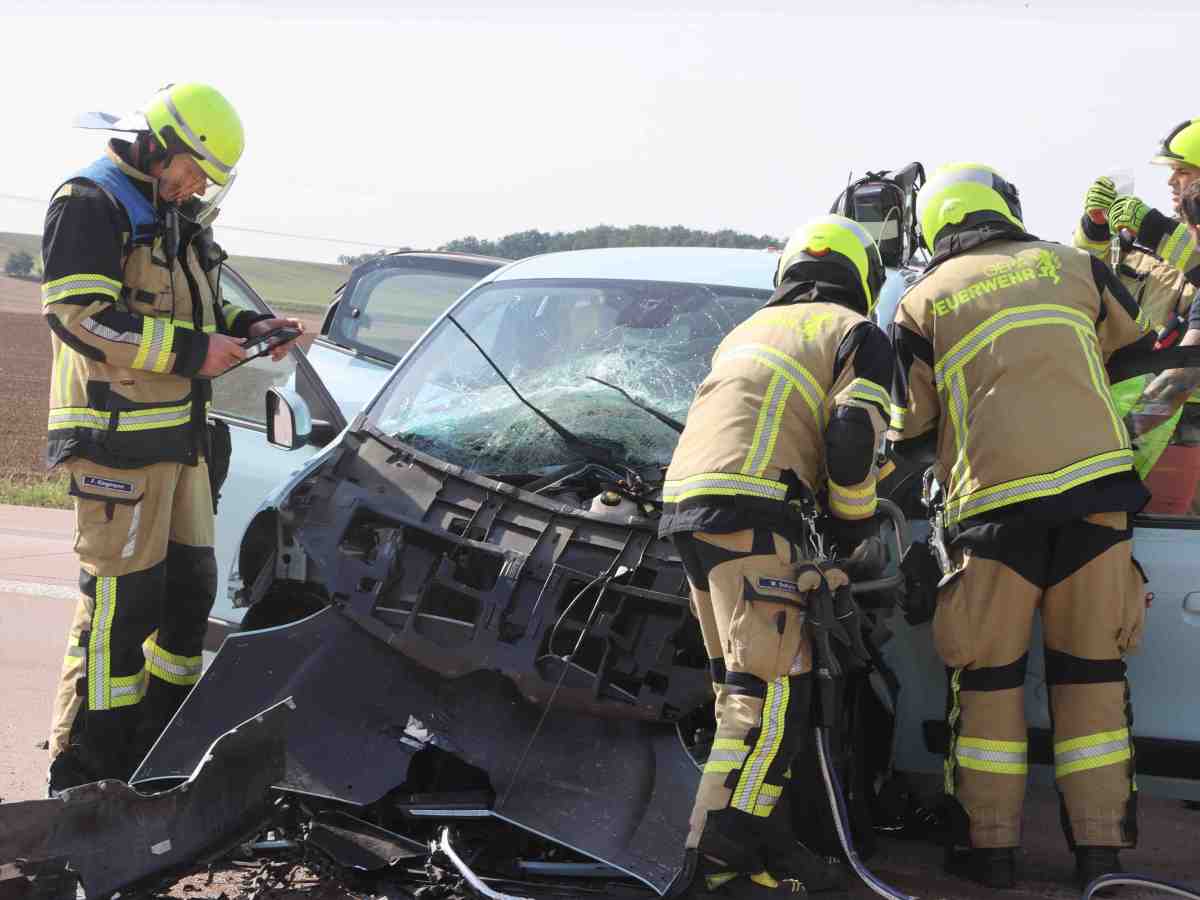 Thüringen Unfall