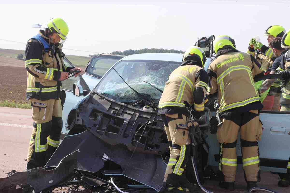 Thüringen Unfall