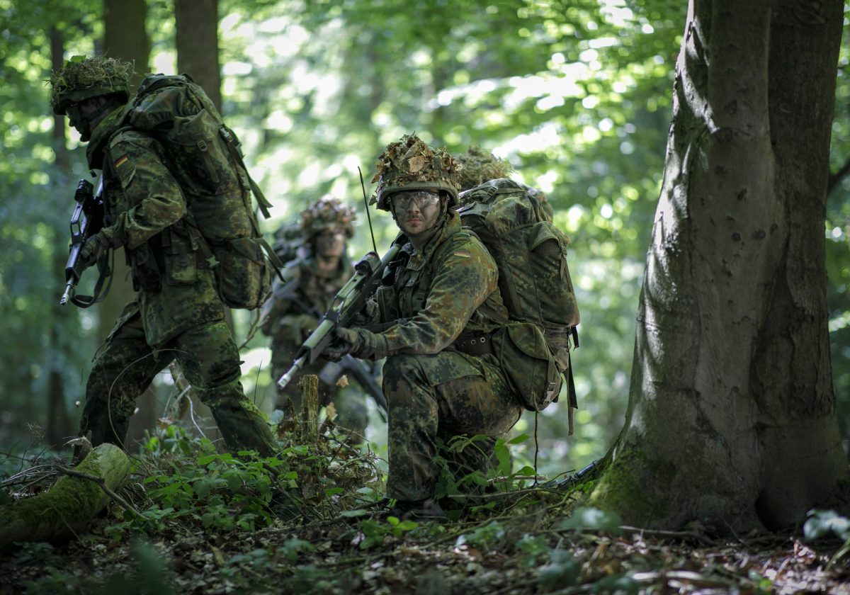 Anfang Dezember macht die Bundeswehr eine Übung in Thüringen.