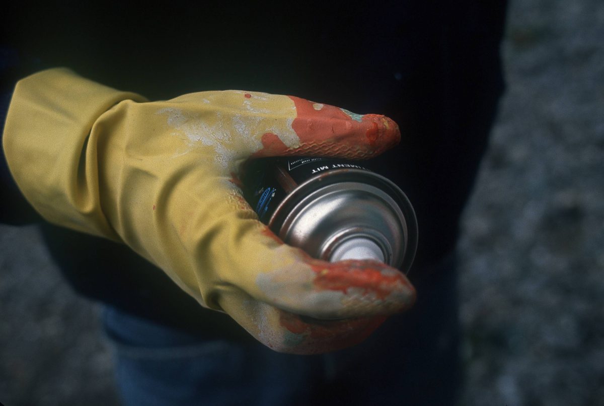 In Altenburg in Thüringen waren offenbar rechtsradikale Sprayer unterwegs. Die Polizei sucht Zeugen.