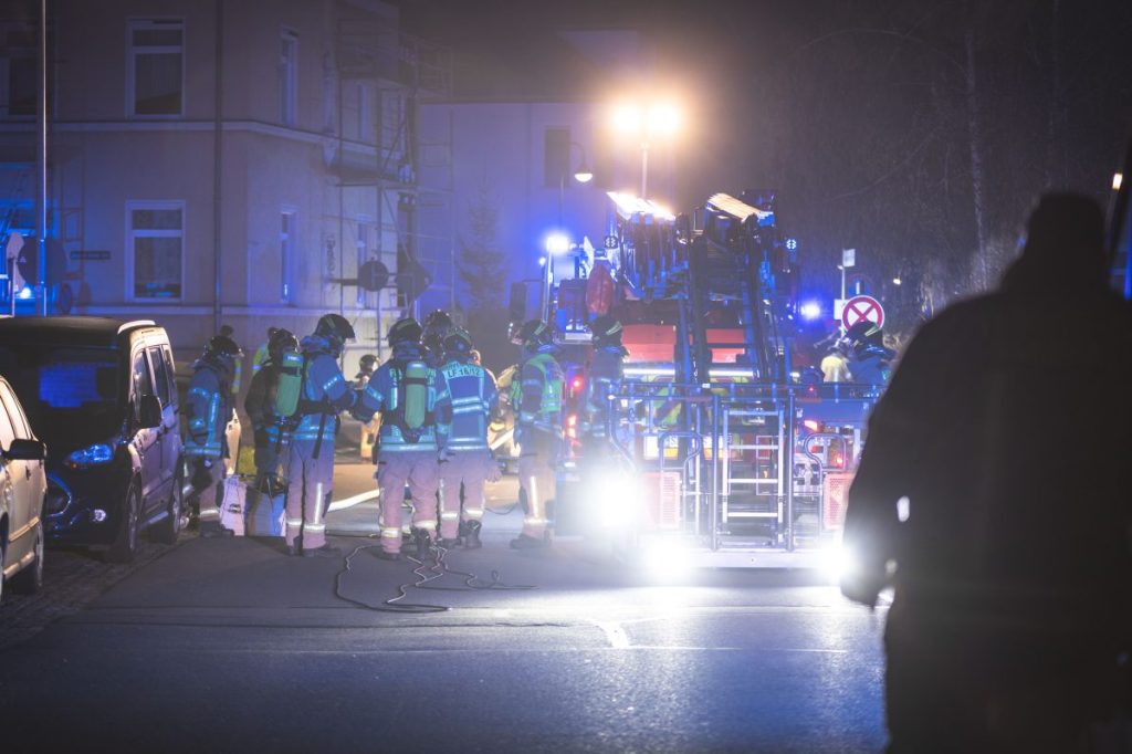 Nächtlicher Einsatz für die Feuerwehr in Schmölln!