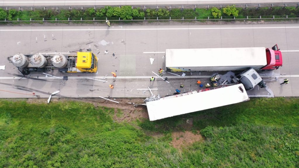 Der Folge-Unfall sorgte ebenfalls für Chaos.