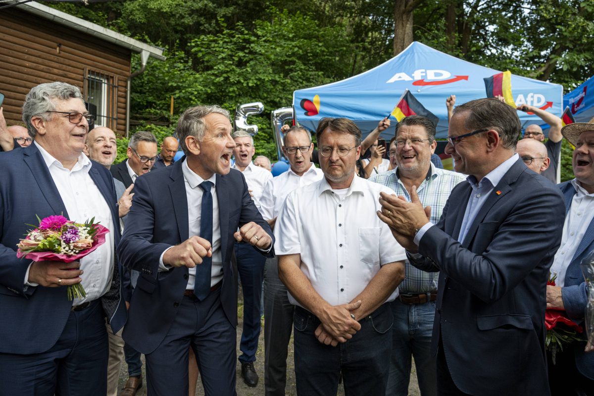 Thüringen: AfD hat Probleme mit der Presse.