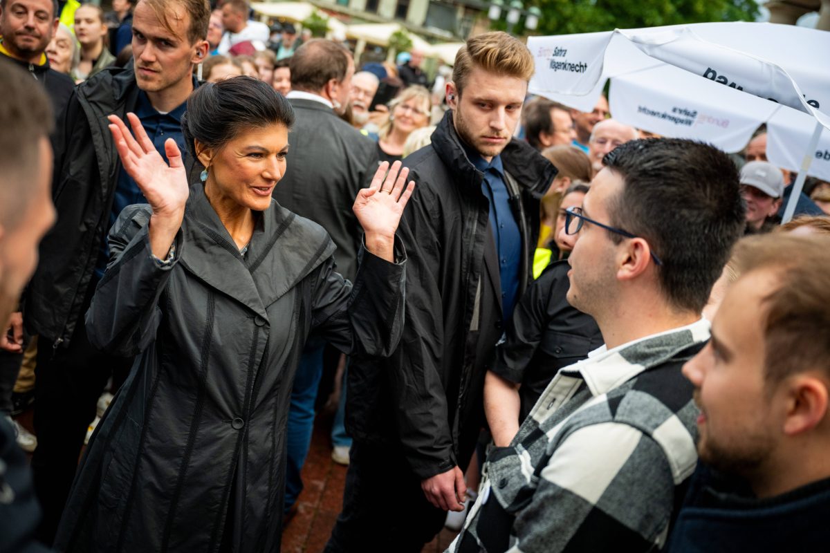 Sahra Wagenknecht rockt auch ThÃ¼ringen.