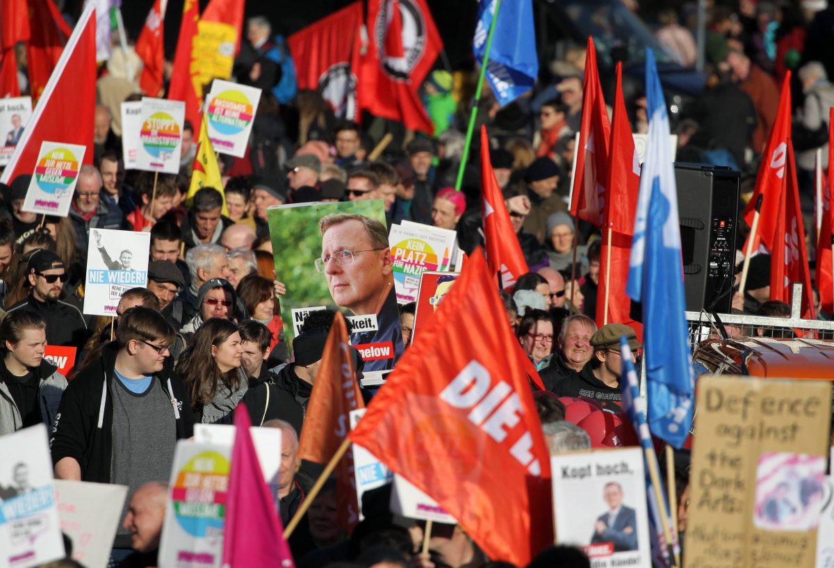 Tausende AfD-Gegner wollen am Samstag in Erfurt auf die StraÃŸe gehen.